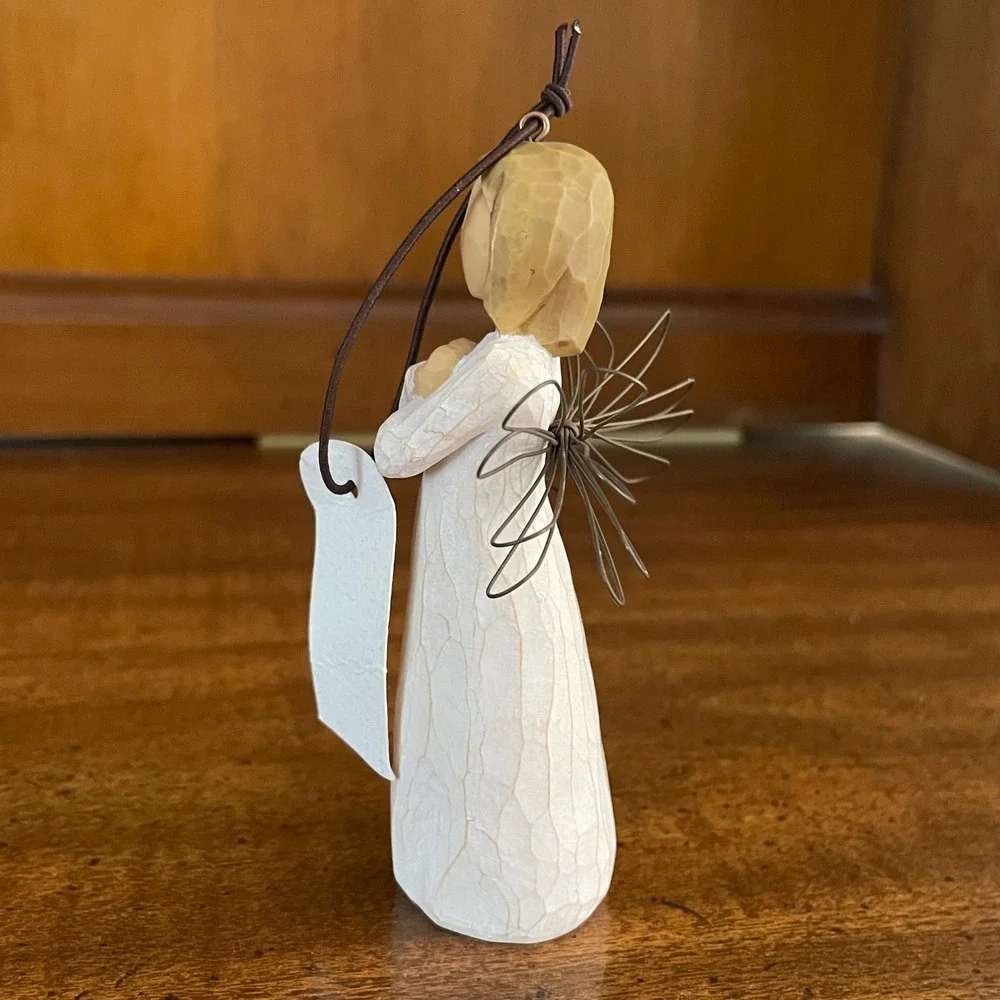 Willow Tree 2003 Sign for Love Angel Ornament Figurine Susan‎ Lordi DEMDACO ASL